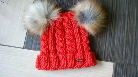 Čiapočka s 2 brmbolcami, 74 - 158