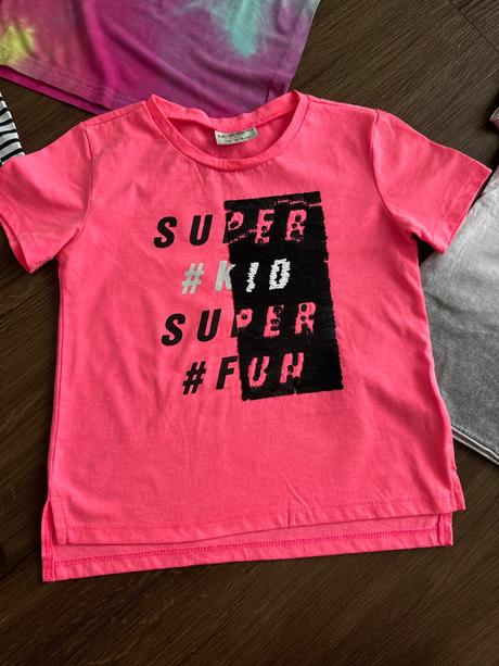 Balicek triciek s kratkym rukavom, 128