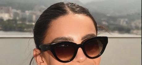 Čierne slnečné okuliare zn.max mara cat eye, max mara