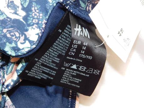 Kvalitný plavkový spodok, h&m,44