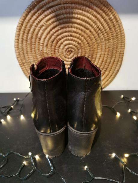 Kožené členkove čižmy, 38