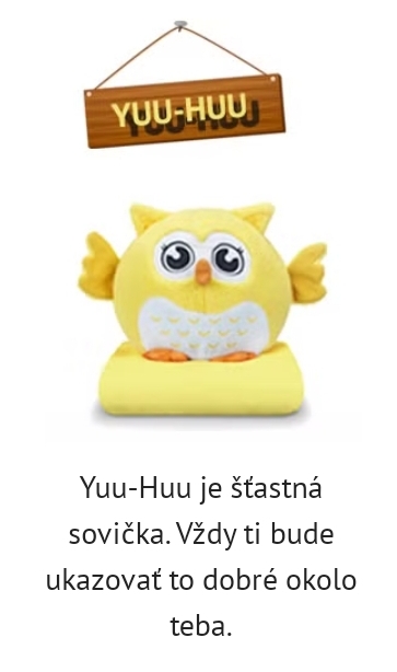 Naladove sovicky hoo-hoo aj s dekou (dormeo),