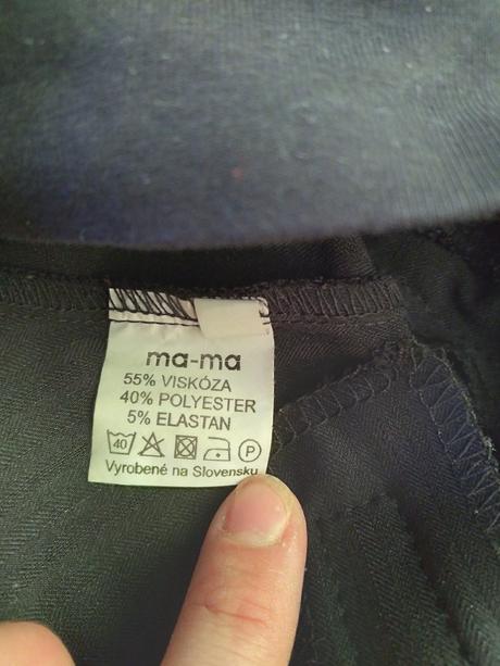 Tehotenské nohavice, s