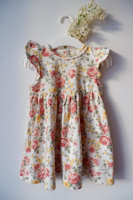 Šaty newbie s krátkym rukávom, veľ. 80, newbie,80