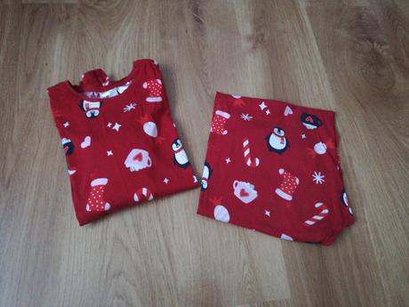 Vianocne pyzamko s6723, h&m,170