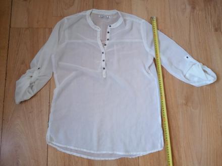 Blúzka polopriesvitná, terranova,m