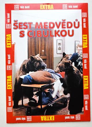 Film na dvd sest medvedu s cibulkou,