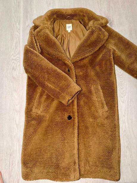 Gap damsky stylovy luxusny teddy kabat-kozuch-bund, gap,m