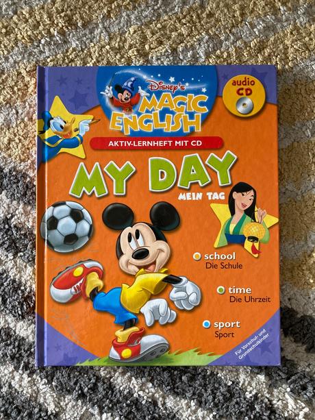 Disney's magic english mit cd my day mein tag, 