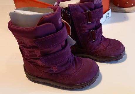 Kožené teplučké čižmy 22, elefanten,22