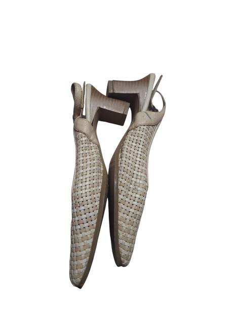 Dámske sandálky na opätku, colorful,39