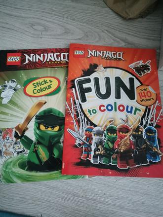 2x lego ninjago zošit, 