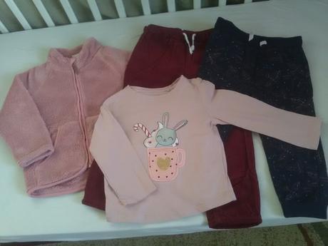 Mix oblečenia dievča nové, 