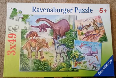 Puzzle dinosaurs,