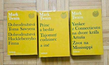Knihy mark twain, zv. i.-iii. (komplet), 