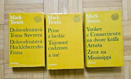 Knihy mark twain, zv. i.-iii. (komplet), 
