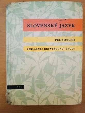 Starý slovenský jazyk 6.ročník zš (1968), 