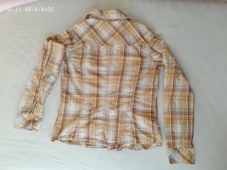 Hnedá káro košeľa, xs