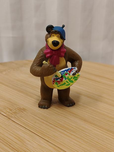 Zber retro figúrka medveď míša maliar simba mb2008,