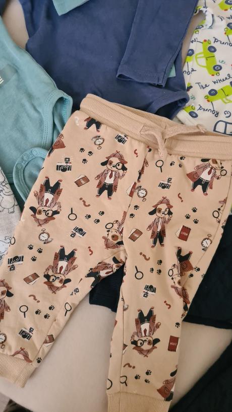 Teplacky a bodynka vel.74, 68–80