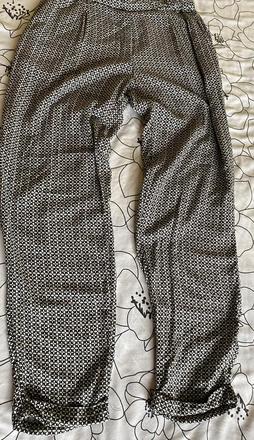 Ľahké padavé nohavice h&m v. 34/36 - s, h&m,s