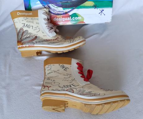 Dámske nízke gumáky desigual č. 41, desigual,41