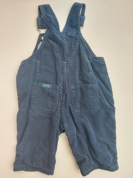 Podšité menčestrové nohavice na traky, gap,62