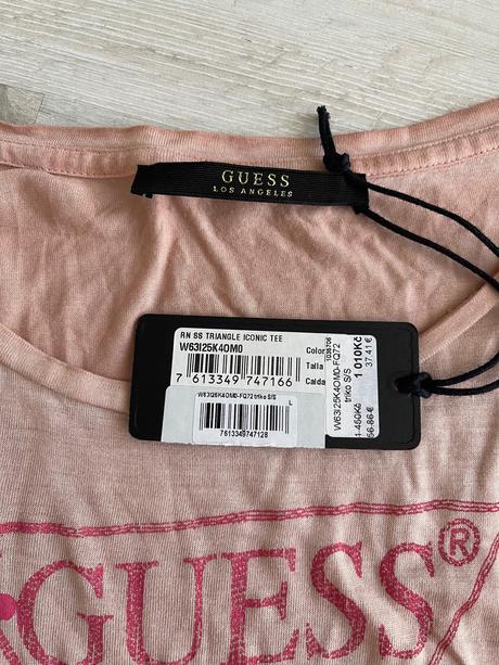 Originál guess tričko s visačkou, guess,l