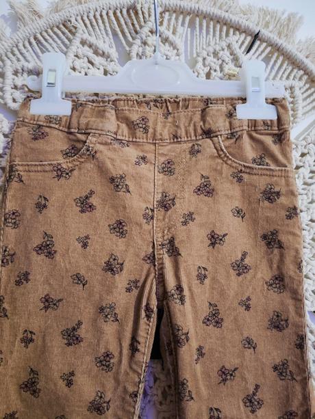 Menčestrové nohavice h&m, h&m,116