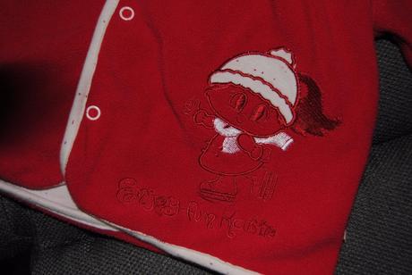 Flísová mikinka s kapucou, 86