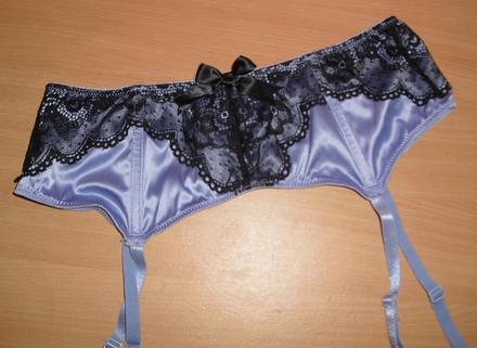 Hunkemoller satenovy podvazkovy pas, m