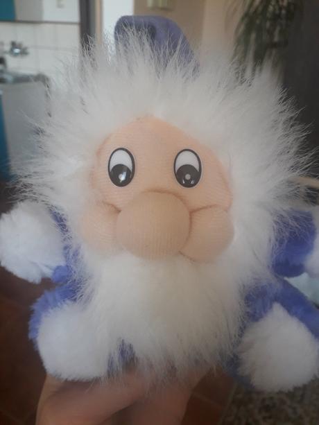 Zimný škriatok plyšový milka retro, 