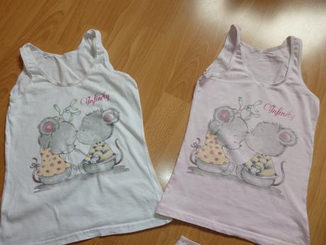 Set tielka+nohavičky s myškami, 122