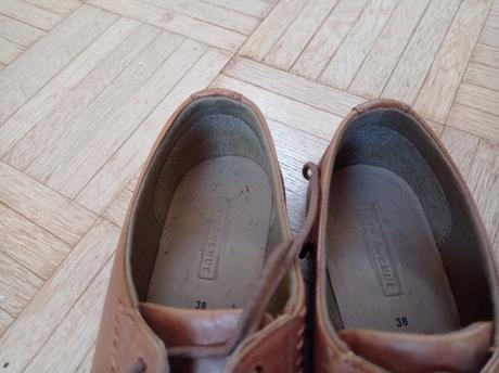 Kožené poltopánky, 38
