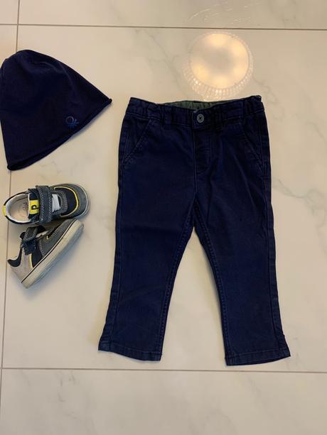 Nohavice h&m- 74 a 80, h&m,80