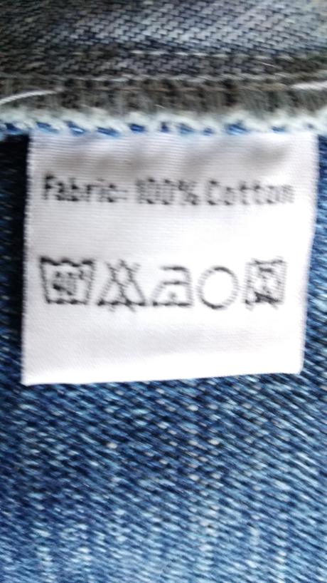 Štýlová rifľová vesta, xl