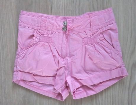 Dievčenské krátke nohavice v. 128, 128