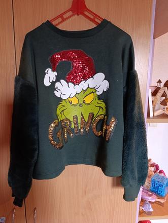 Vianočná mikina 146 ff grinch, f&f,146