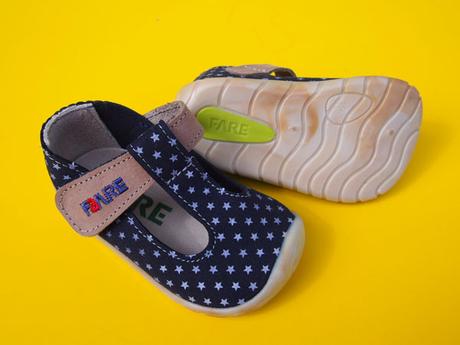 Detské barefoot sandálky fare bare, fare,19