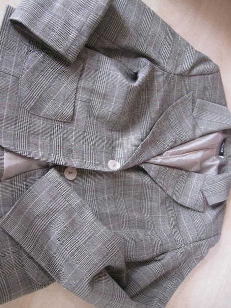 Elegantné kárované sačko, 36