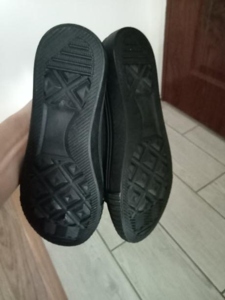 Čierne nenosené plátenky, 35, 35