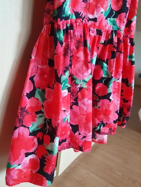 Maxi šaty s volánmi, 44 / 45 / 46 / l / xl