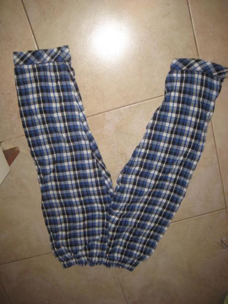Pyžamové nohavice flanelové, c&a,128