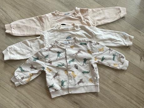 3x teplakova mikina, sinsay,80