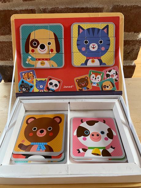 Magneticke puzzle janod,
