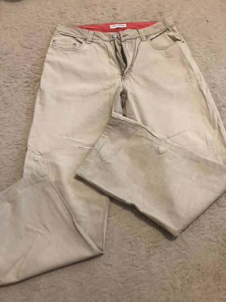 Nohavice béžové tom tailor, tom tailor,34