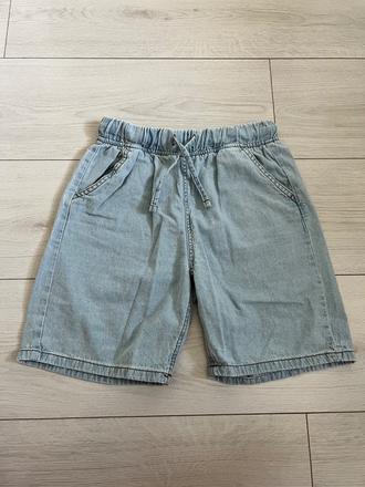 Rifľové kraťasy top stav, sinsay,134