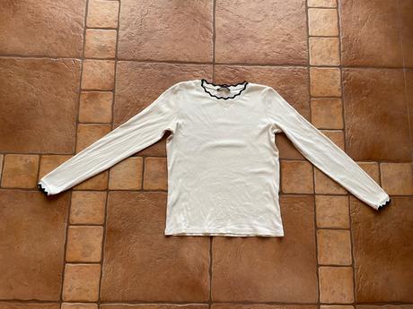 Biely krásny svetrik zara, zara,s