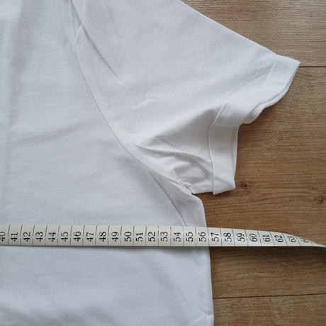 Biele tričko s nápisom happy, tchibo,46