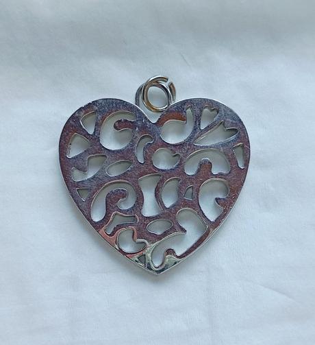 Prívesok do náhrdelníka - srdiečko,